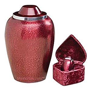 Pet Burgundy Cremation Urns