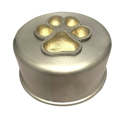 Pet Gold Paw Urn