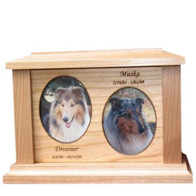 Two Forever Picture Cremation Urn - Large