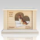 Pet Heart Picture Cremation Urns