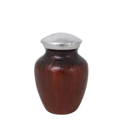 Phoenix Red Memorial Small Cremation Urn