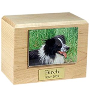 Maple Photo Small Pet Cremation Urn