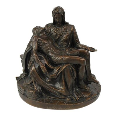 Pieta Bronze Keepsake Cremation Urn