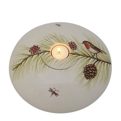 Pine Medium Ceramic Bowl Urn