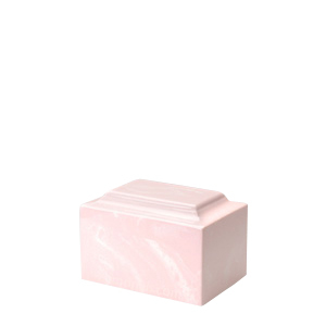 Pink Marble Keepsake Urn