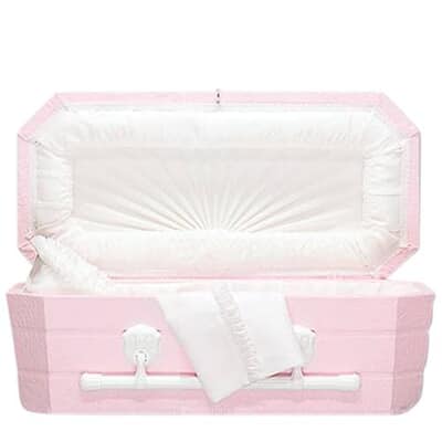 Pink Eternity Large Child Casket