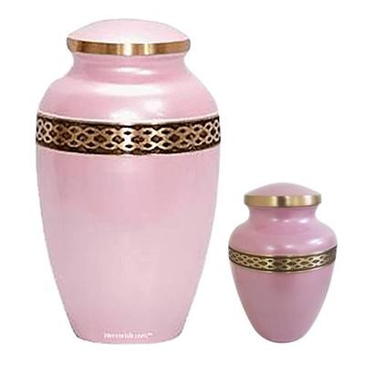 Pink Ice Cremation Urns