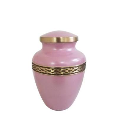 Pink Ice Small Cremation Urn