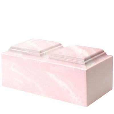 Pink Marble Companion Cremation Urn