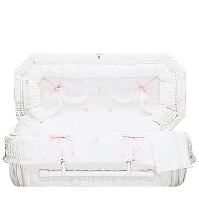 Pink Melody Premie Child Casket