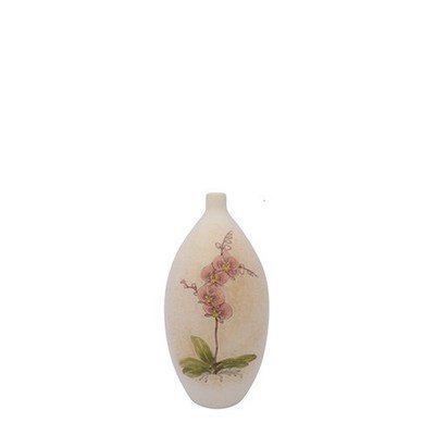 Pink Orchid Plant Keepsake Cremation Urn
