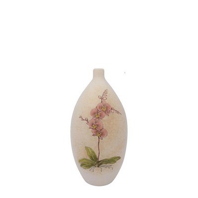 Pink Orchid Plant Small Cremation Urn