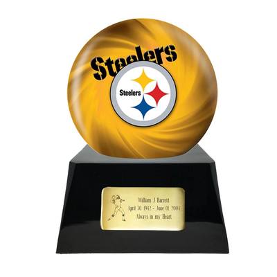 Pittsburgh Steelers Football Cremation Urn