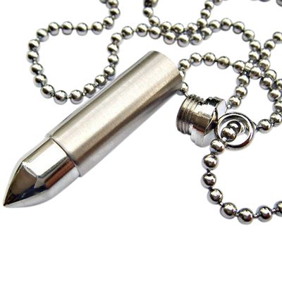 Bullet Urn Necklace