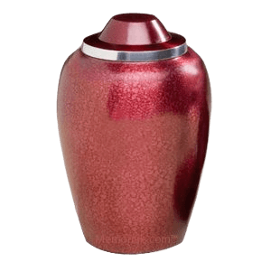 Frosted Plum Cremation Urn