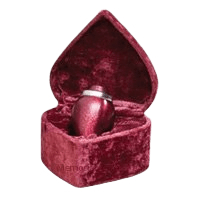 Frosted Plum Keepsake Urn