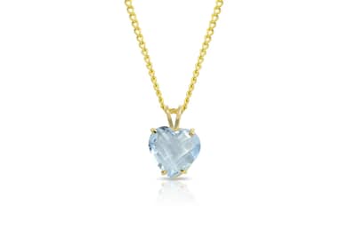 Prince Heart Cremation Diamond Necklace