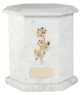 Tuscany Carrara Cremation Urn