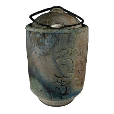 Arrows Raku Urn