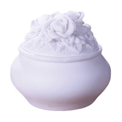 Delicate Rose Keepsake Cremation Urn