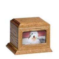 Fireside Pet Oak Picture Urn - Medium