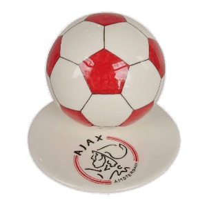 Red Logo Soccerball  Urns