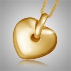 Puff Heart Pet Cremation Jewelry II
