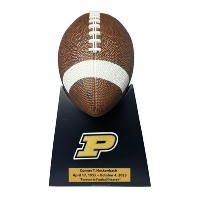 Purdue Boilermakers Football Cremation Urn