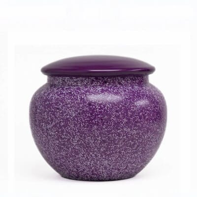 Purple Sky Medium Memorial Pet Urn
