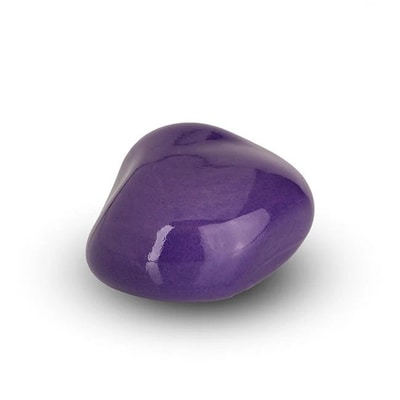 Purple Stone Keepsake Urn For Ashes