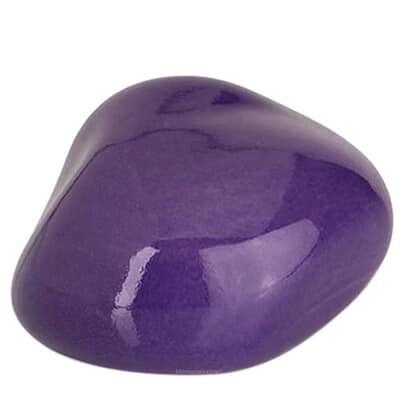 Purple Stone Keepsake Urn For Ashes