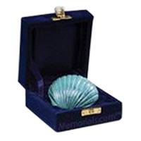 Brass Shell Pet Keepsake Urn