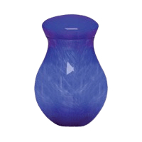 Blue Capri Children Cremation Urn