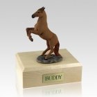 Chesnut Rearing Horse Cremation Urns