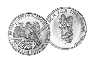 Reach for the Stars Angel Keepsake Coins