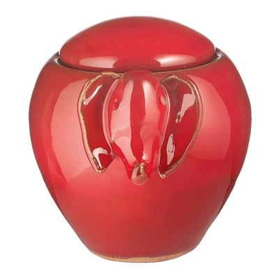 Red Elephant Keepsake Urn