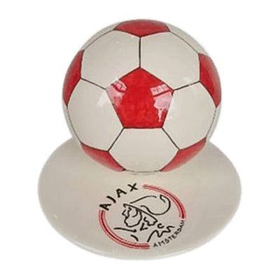 Red Logo Large  Soccerball Urn