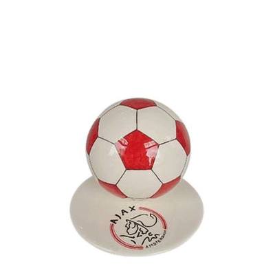 Red Logo Small Soccerball Urn