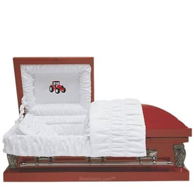 Red Tractor Child Caskets