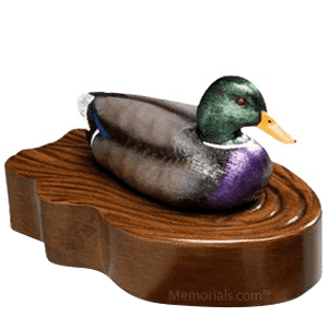 Regal Mallard Duck Cremation Urn