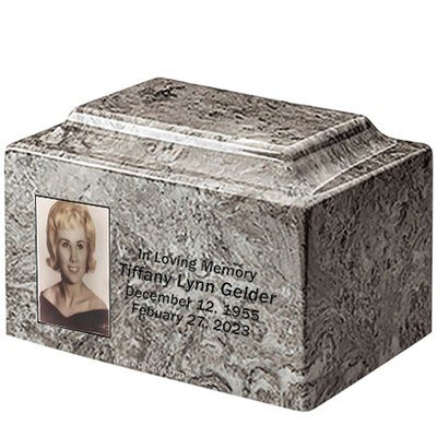 Rocky Mountain Marble Photo Urn