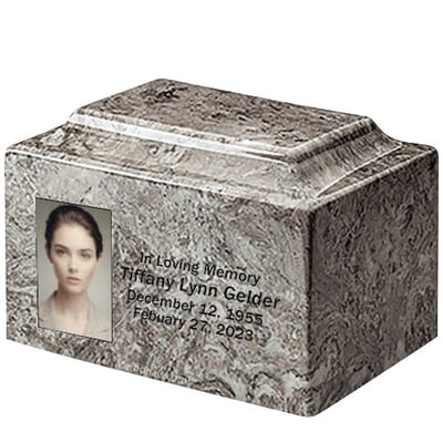 Rocky Mountain Marble Photo Urn