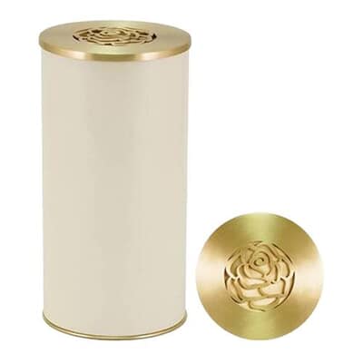 Rose Cylinder Cremation Urn