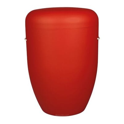 Rose Red Biodegradable Cremation Urn