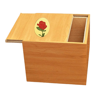 Norwegian Rose Cremation Urn