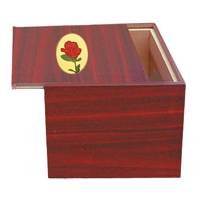 Danish Rose Cremation Urn