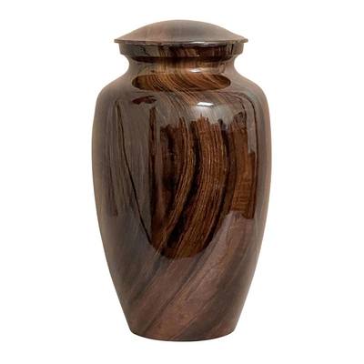 Rosewood Metal Urn