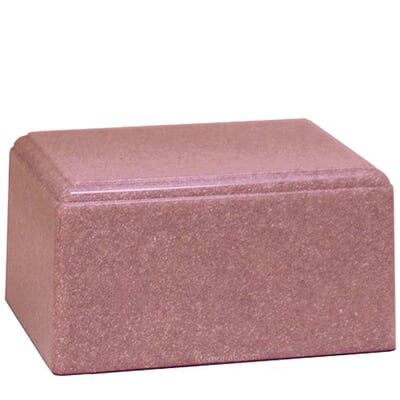 Rosy Wild Flower Child Cremation Urn