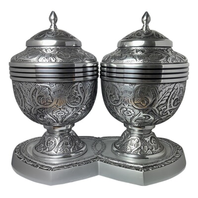 Royal Eternity Heart Companion Urns 