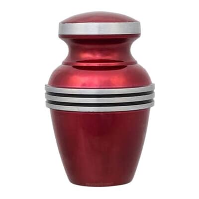 Ruby Red Keepsake Urn